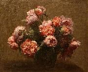 Henri Fantin-Latour Vase of Peonies oil